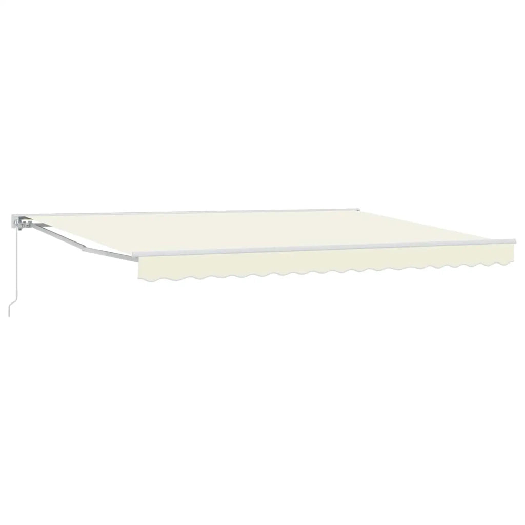 Tenda retrattile manuale Crema 4 × 3,5 m 3420269