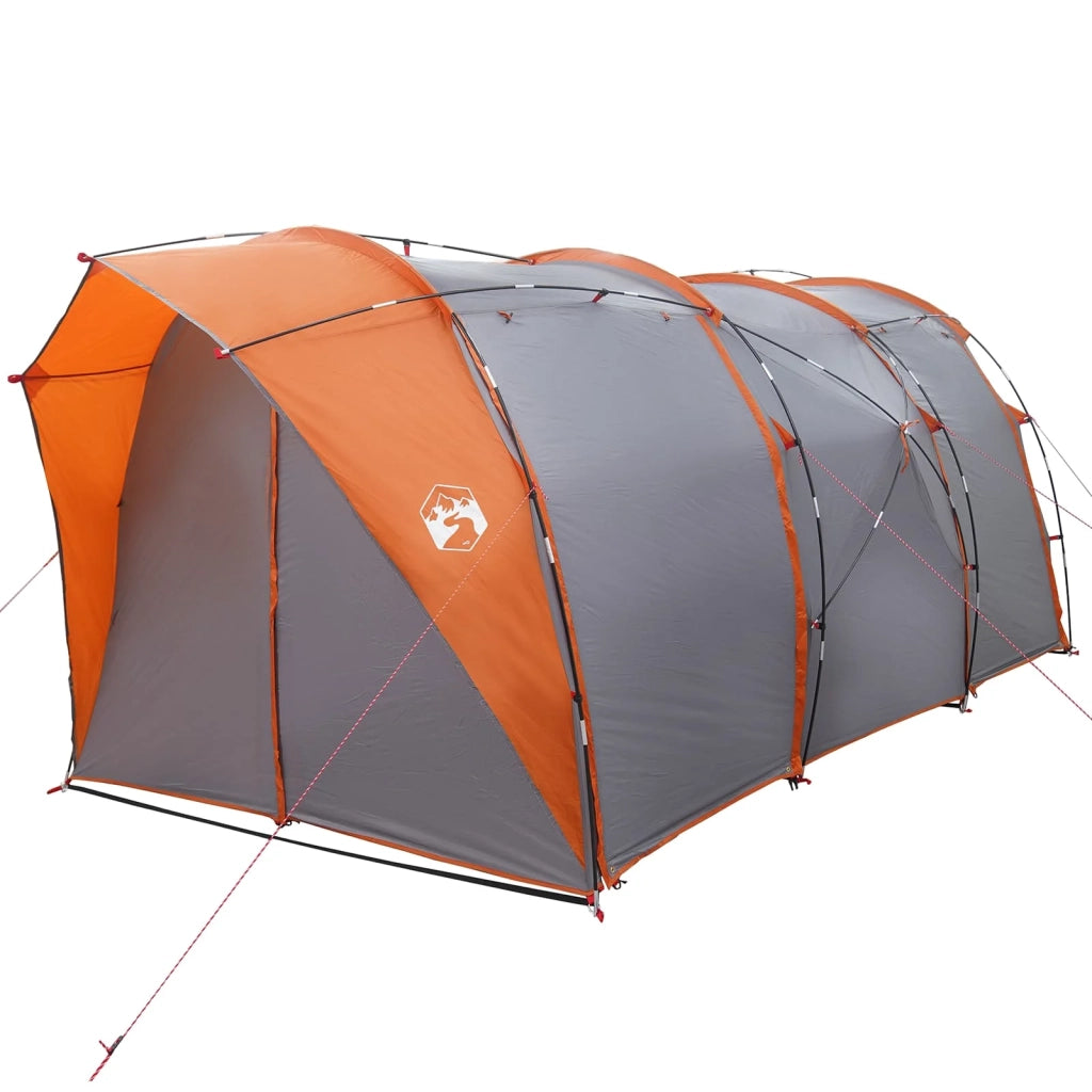 Tenda a tunnel Grigio e arancione 382 x 262 x 214 cm 42017456