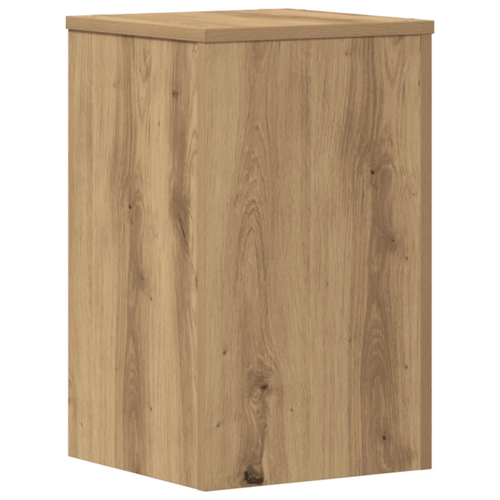 Supporti per piante | Sostegno per piante 2 pz Rovere 30x30x50 cm in Multistrato