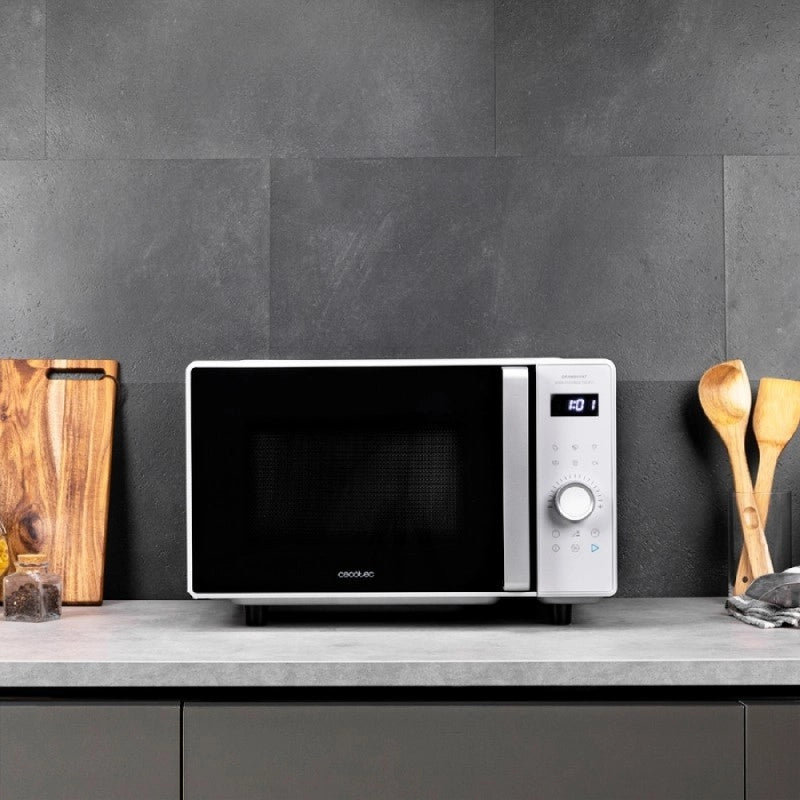 CECOTEC 01675 - Microonde senza piatto GrandHeat 2500 Flatbed Touch White