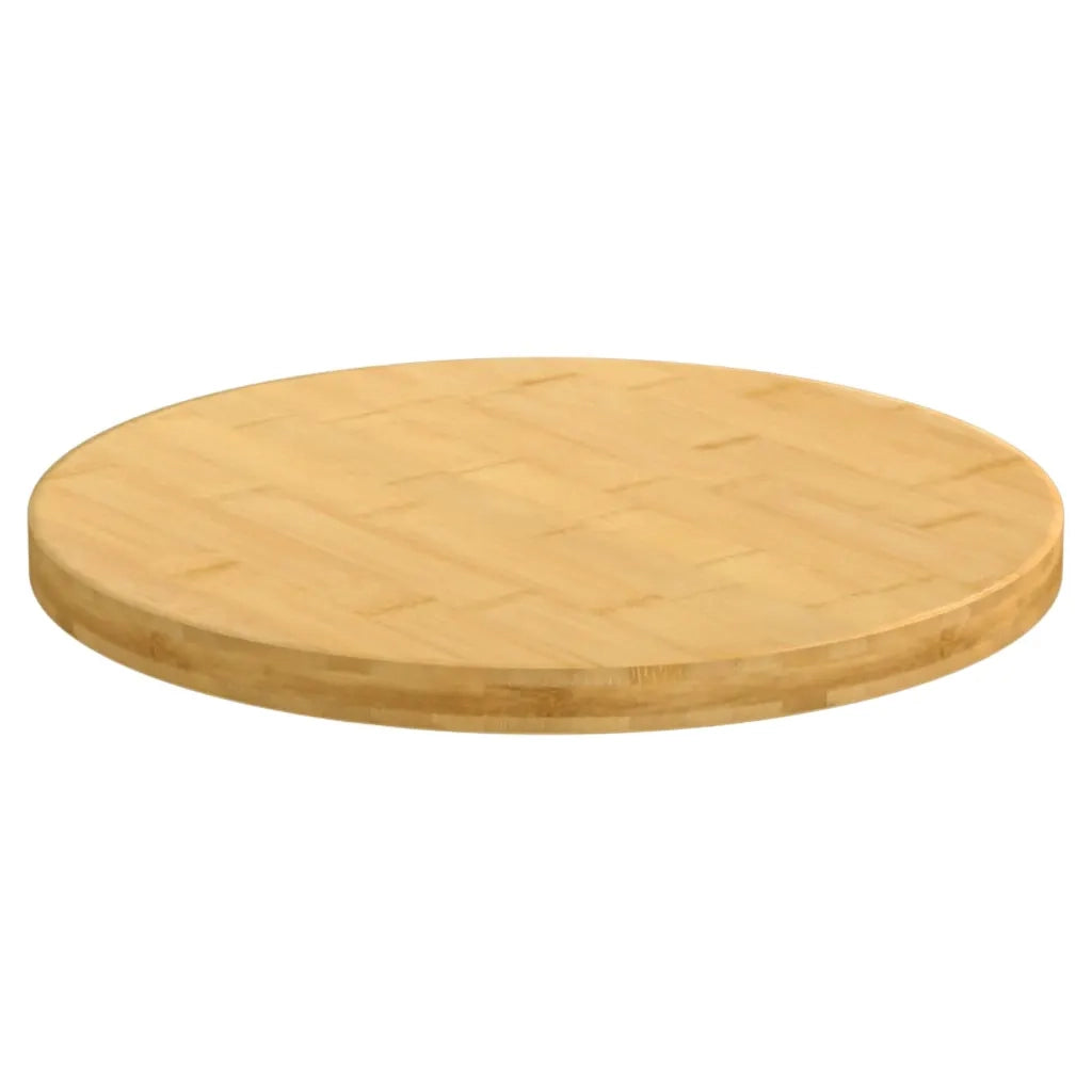 Piano del Tavolo Ø50x2,5 cm in Bambù 352680