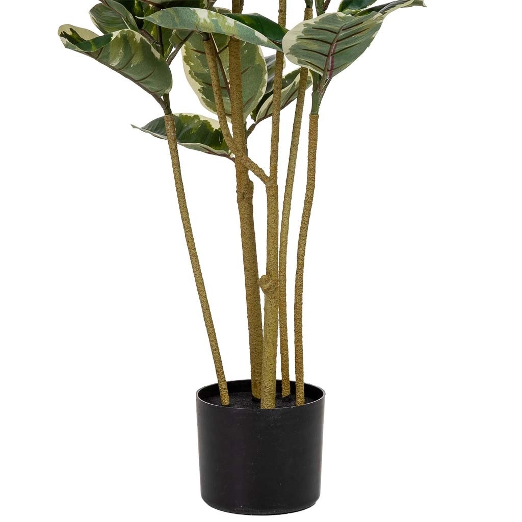 Pianta artificiale decorativa di quercia verde 60x60x128