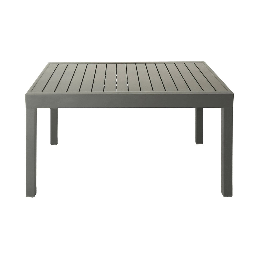 Tavolo da giardino allungabile in alluminio, 8 posti, verde kaki