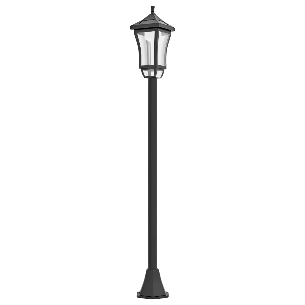 Farol Solar da Giardino ¨C Minimal ¨C ABS e Policarbonato 15x127 cm Nero