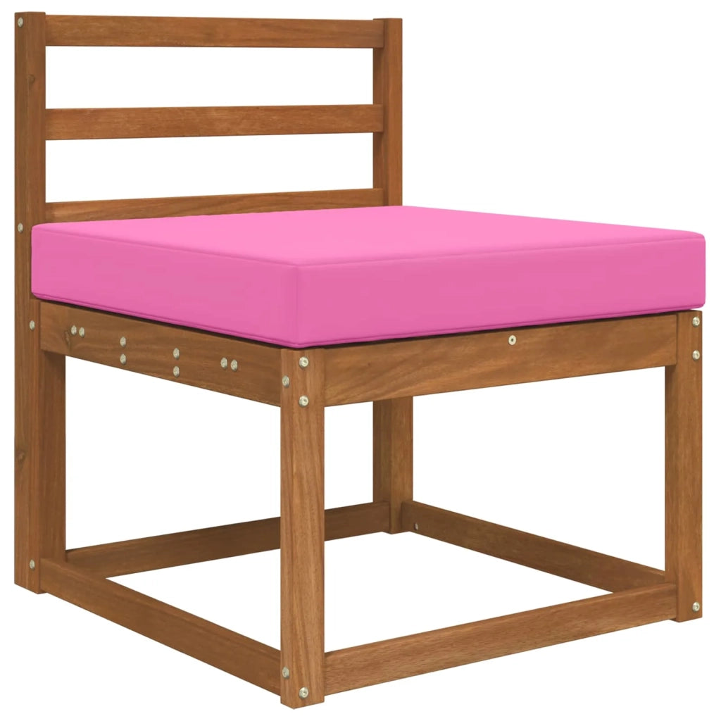 Cuscino per divano da esterno Rosa 60 x 60 x 8 cm Poliestere 900708