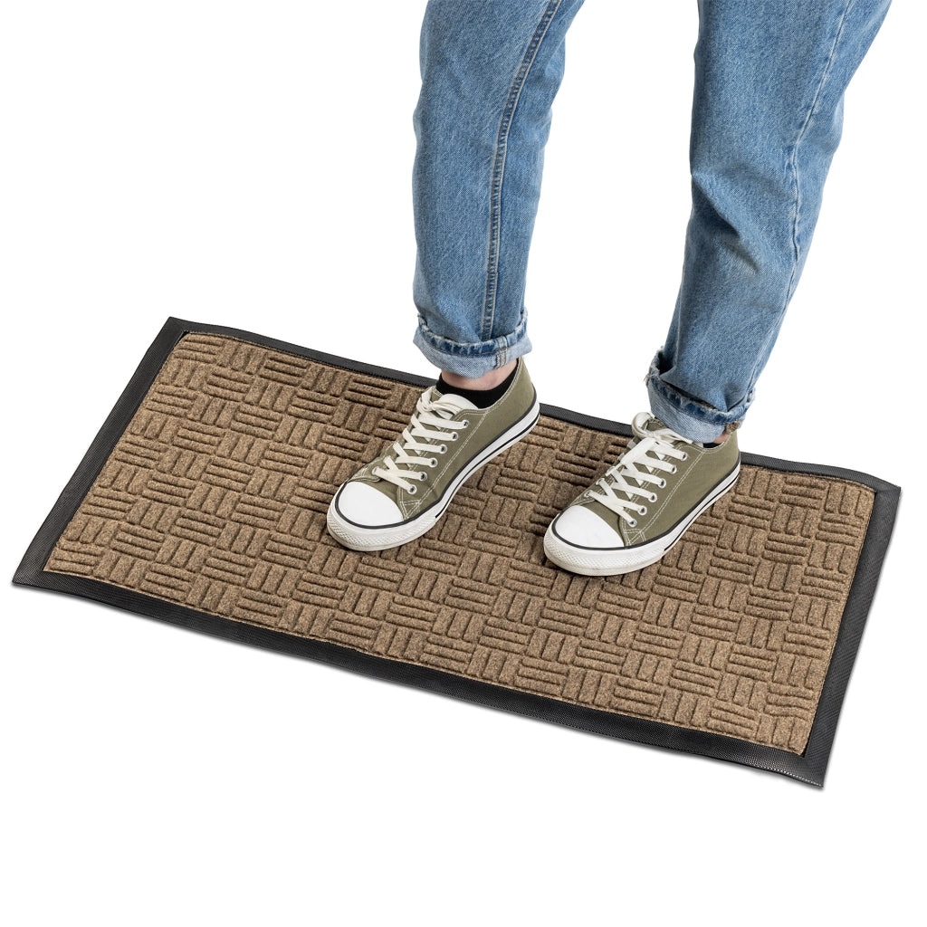 Zerbino d'ingresso KADAX per esterni e interni in gomma, 75x45 cm