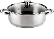 Pentole da cucina, diametro 22 cm, acciaio inossidabile 18/10