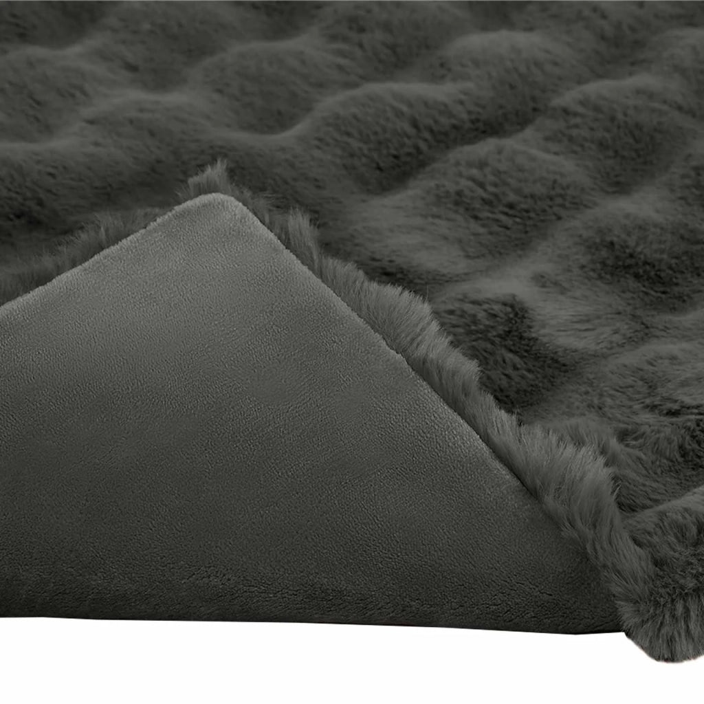 Coperta antiscivolo in sintetica di coniglio Olite 4 pcs 42021806