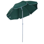 Ombrellone da giardino inclinabile ¨C Minimal ¨C verde ?202 cm