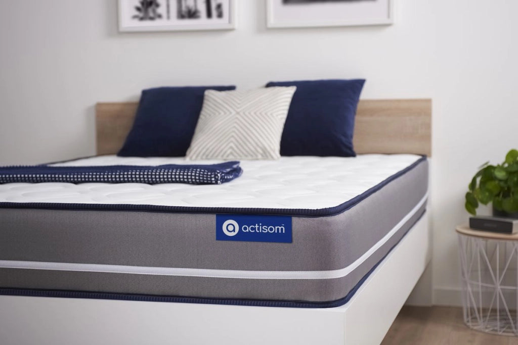 Materasso Actilatex pur 120x190cm - Spessore : 20cm - Lattice e memory foam - Rigido