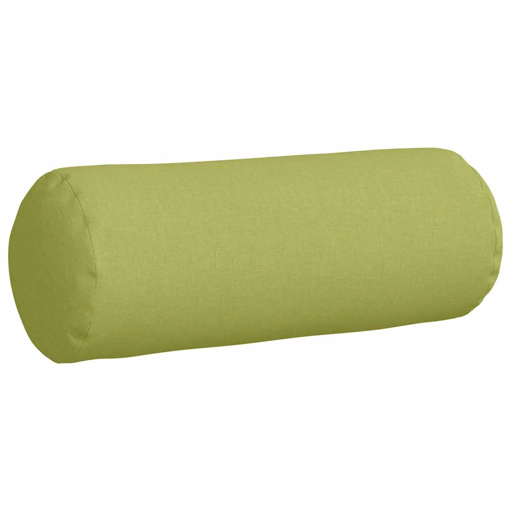 Cuscini a rullo 2 pcs Verde chiaro Ø 25 x 70 cm Tessuto 42014321