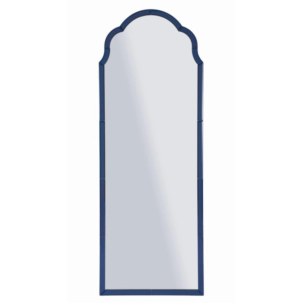 Specchio con Cornice Classico 2, Blu, MDF, 150x55x2 cm