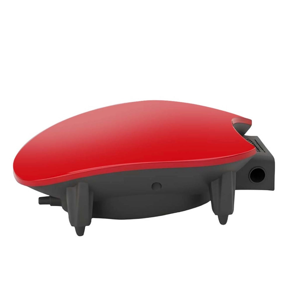 Pompa d'aria per acquario 1,5 W compatta a basso rumore Rosso / Nero Avizar