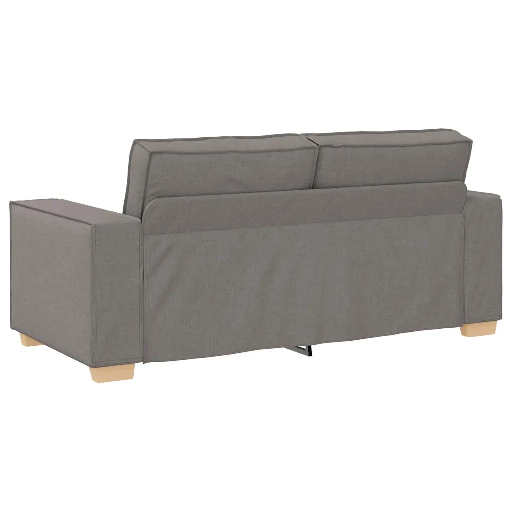 Divano a 2 Posti-Sofa 2 Posti tortora 140 cm in tessuto 155557