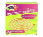 MAURY'S SPIRALI CITRONELLA 10 PEZZI