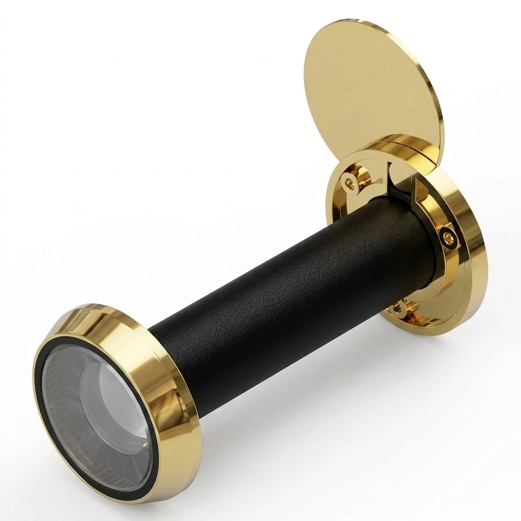SPIONCINO MODELLO 'DIAMANTE' ottone lucido  - SECUREMME