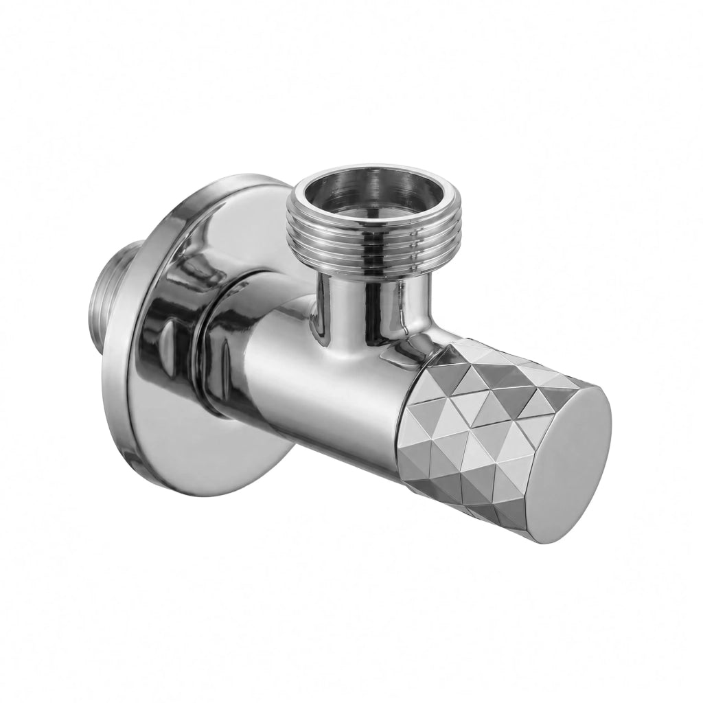 Valvola Ad Angolo Diamond 03 1/2" X 3/4" Chrome