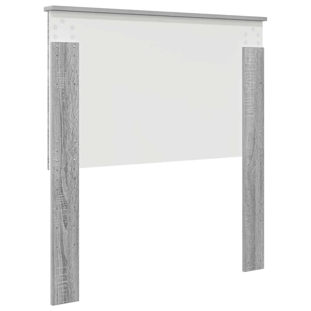 Testiera | Testata Sonoma grigia 100 cm Legno ingegnerizzato