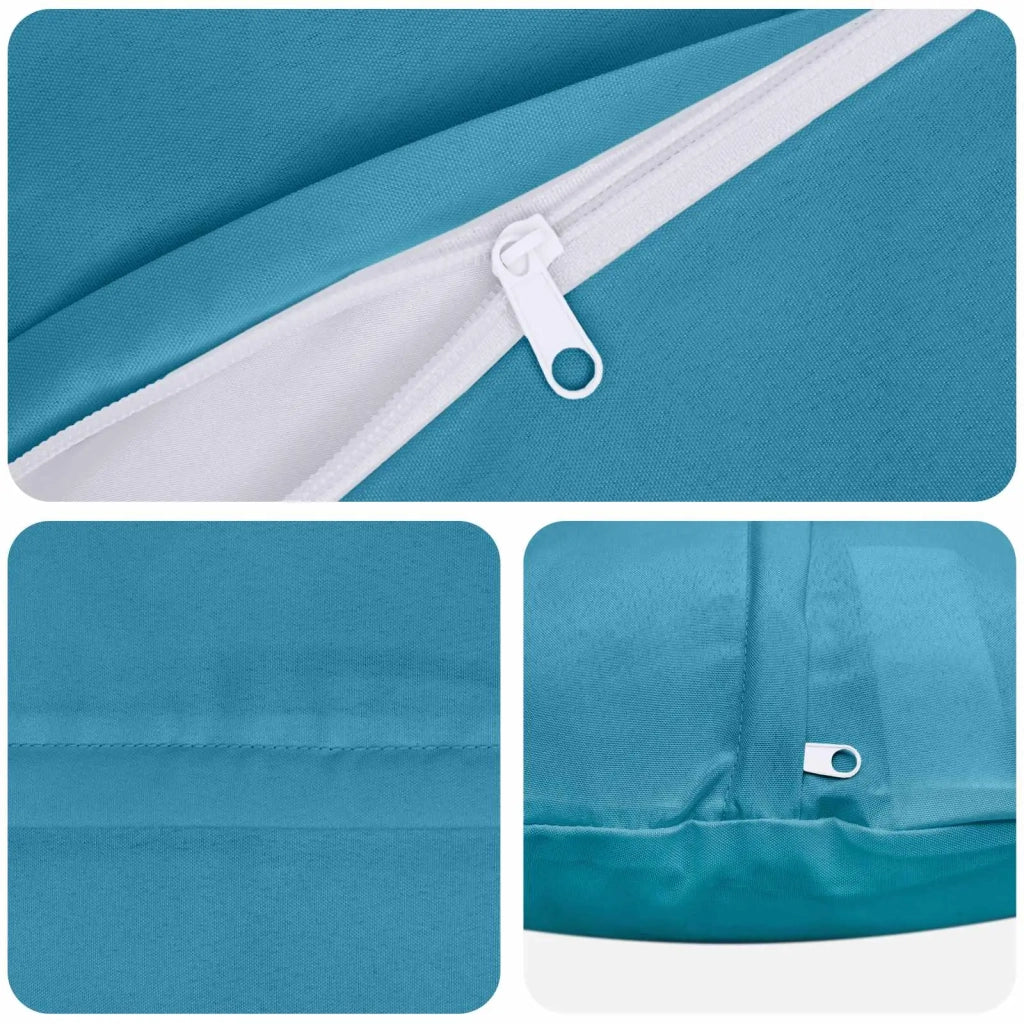 Federa 6 pcs HEERLEN Azzurro Ø 30 cm Poliestere 922034