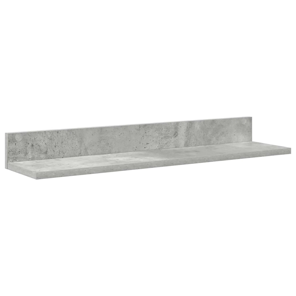 Set mobile TV 4 pcs Grigio cemento Legno multistrato 3397899