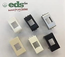 Panduit BT3881-CF Adattatore Mini-Com per Bticino Living International Formato Tipo 503 1 Presa colore Antracite