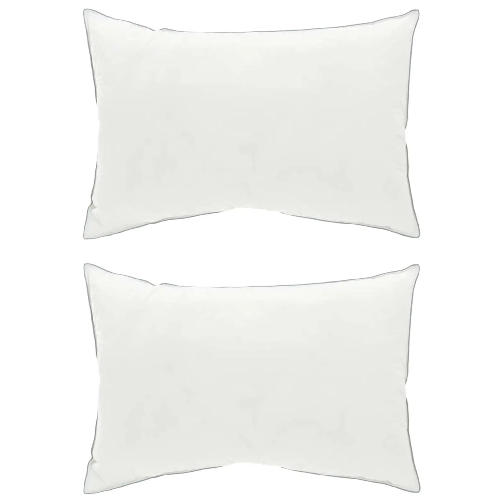 Cuscino 2 pcs 40 x 60 cm Lana Australiana Bianco 42042903