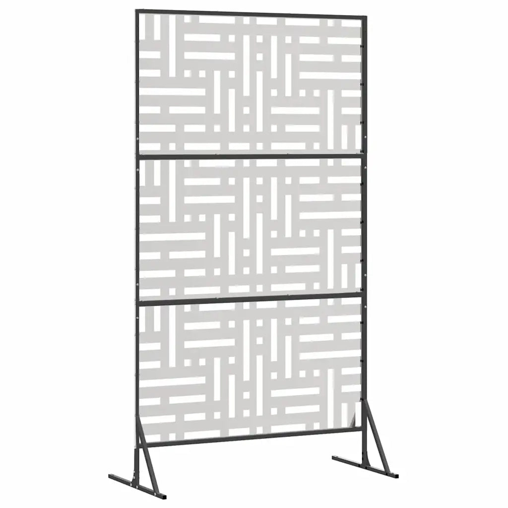 Schermo per Privacy 100 x 50 x 180 cm Acciaio Inox Argento 868553