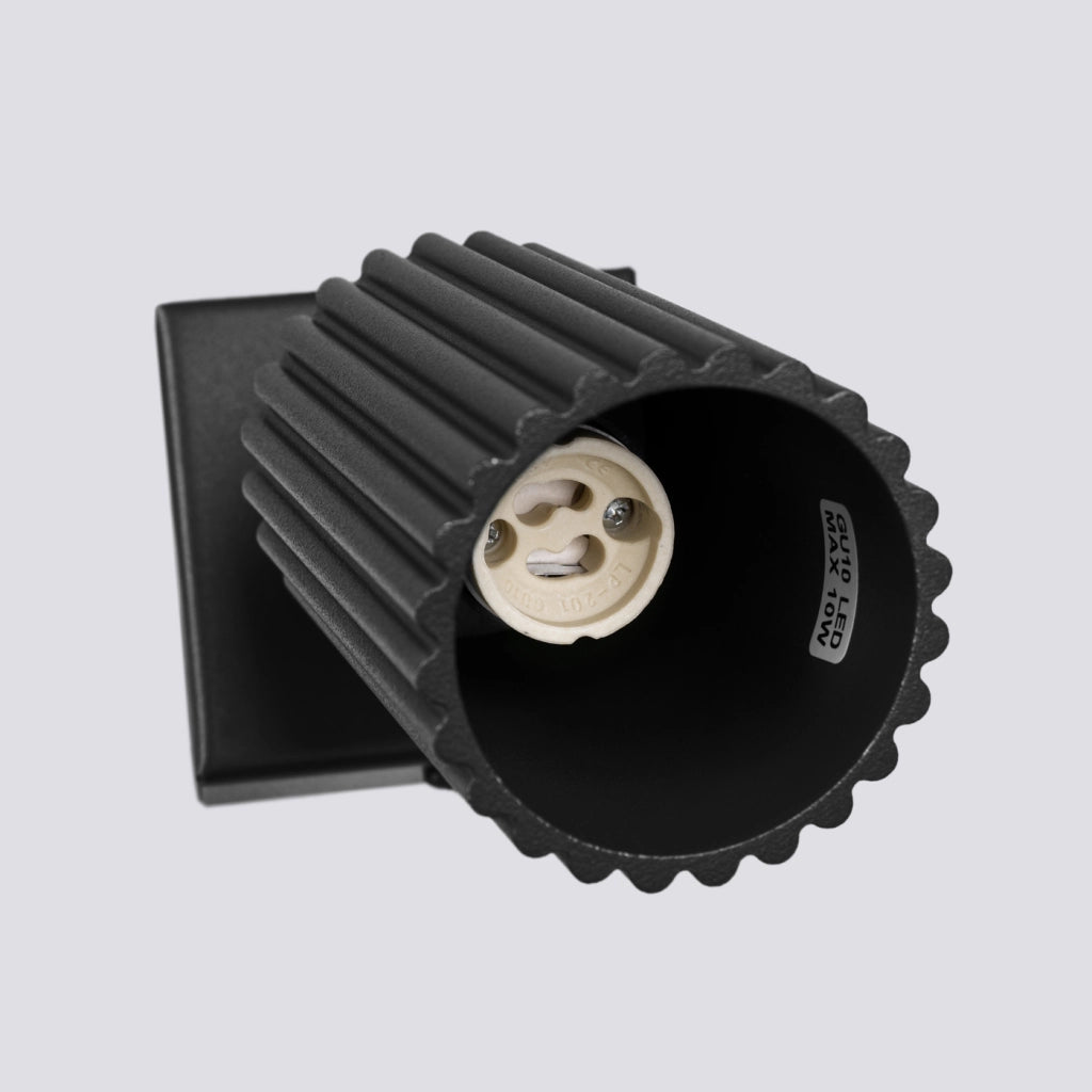 Lampada da parete KARBON nero