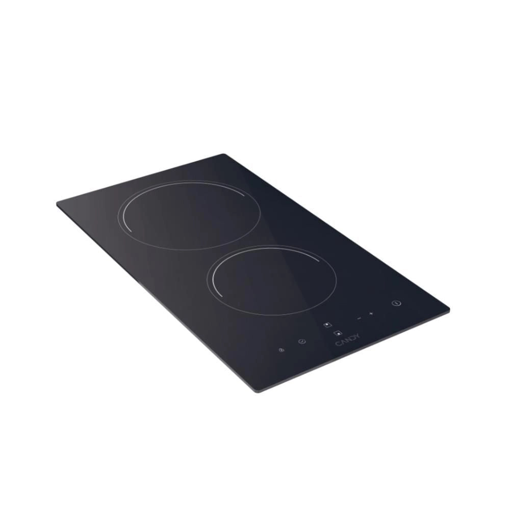 Candy CDH30 Piano cottura elettrico Vetroceramica 29 cm 2 zone Touch Control 3000 W colore Nero