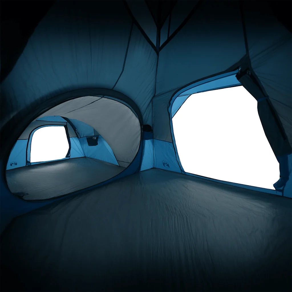 Tenda da Campeggio per 5 Persone Blu Impermeabile 4009588