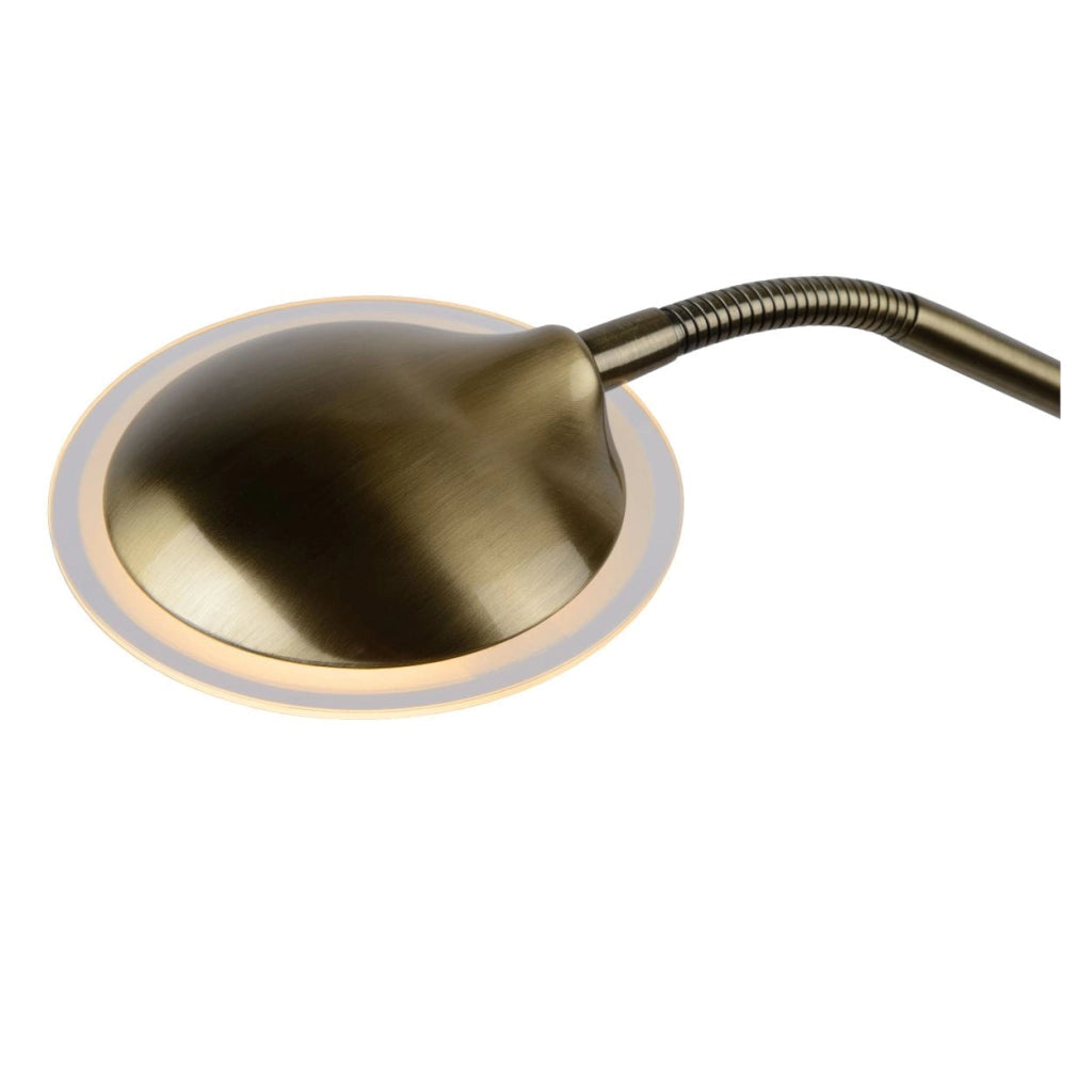 Lampada da terra Lucide Champion LED 20W 3000K ottone