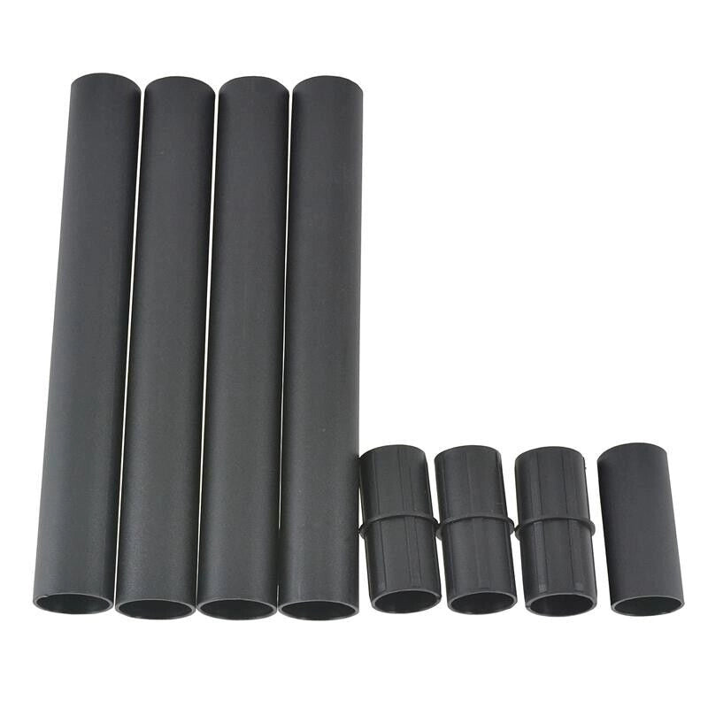 LAMPIONE DA GIARDINO CON LED A PANNELLI SOLARI 120 CM COLORE NERO
