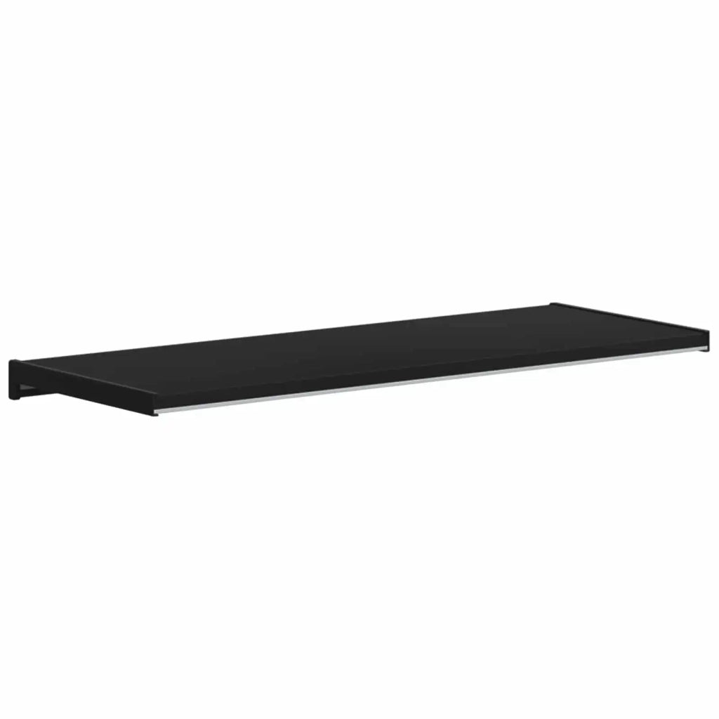 Soglia della Finestra Nero con Venature del Legno PVC 42046856
