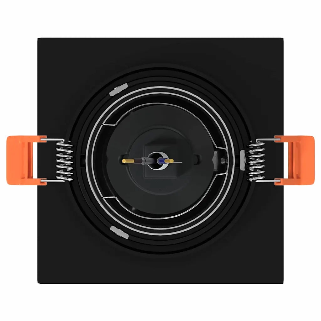Spotlight 24 pz Nero 9 x 9 x 2 cm Alluminio CFW4941838