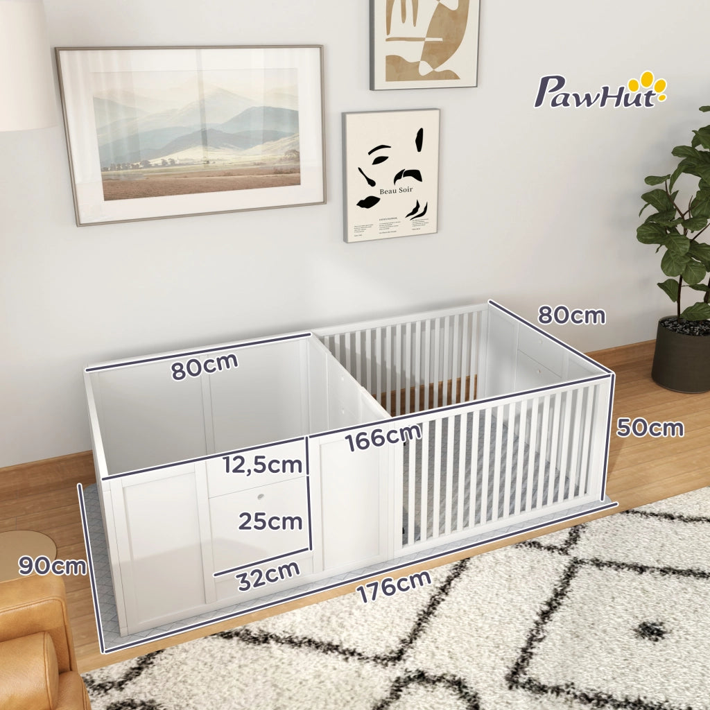 Cuccia per Cani e Cuccioli ¨C Minimal ¨C 166x80x50 cm, Bianco