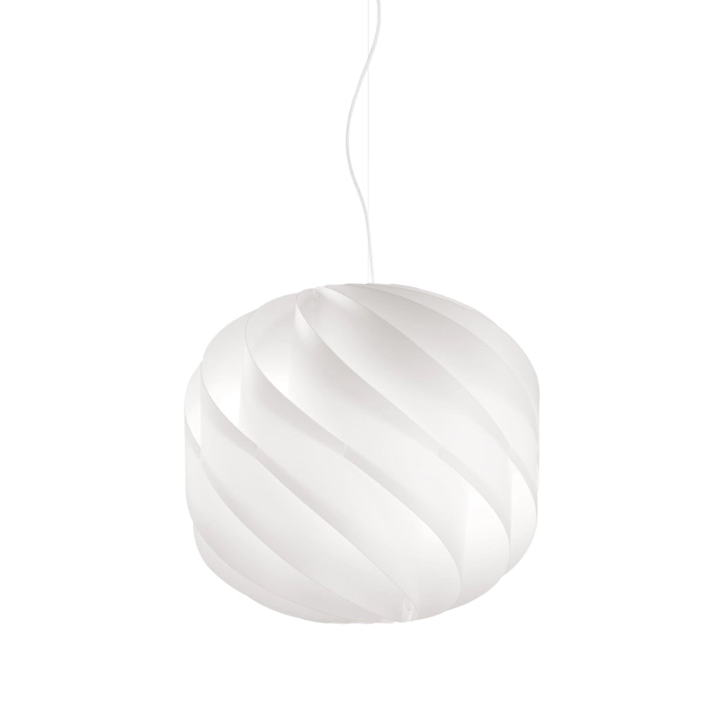 Sospensione Da Esterno Moderna Globe Polilux ® Bianco 1 Luce E27 D40Cm