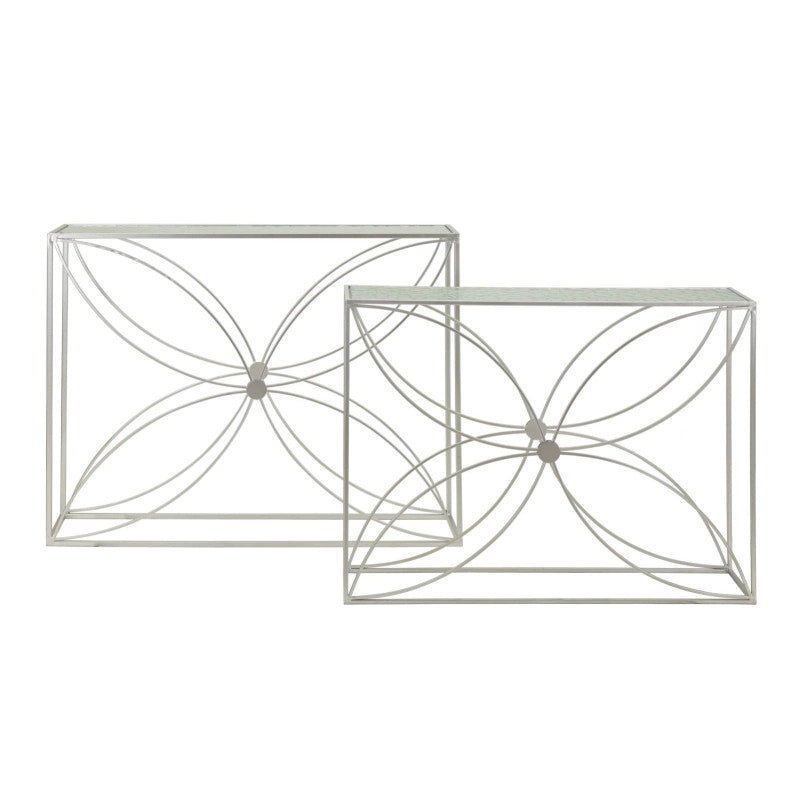Consolle Paradise Coppia cm 100x30x78-90x25x72
