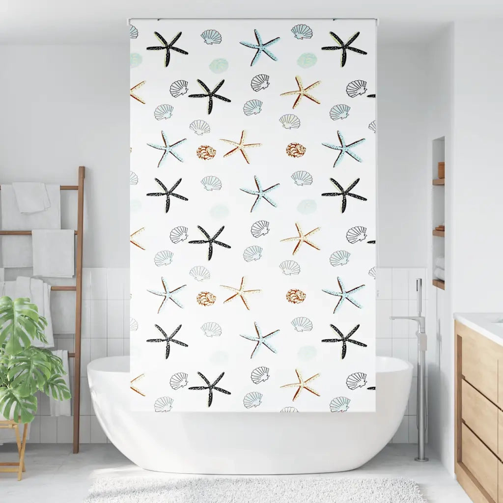 Tenda a Rullo Doccia-Tenda doccia a rullo 120x240 cm Larghezza Tessuto 116 cm 280257
