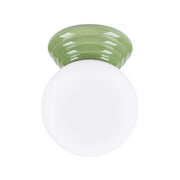 Lampada da soffitto ZORI verde IP44