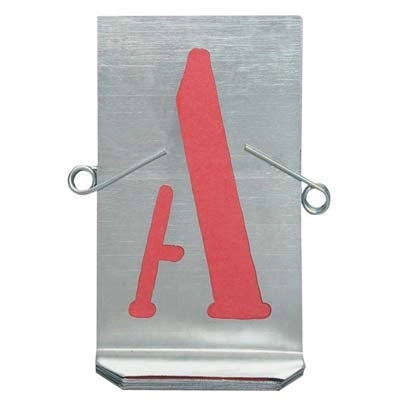 STAMPI TRAFORATI SERIE LETTERE - A/Z MM  80- 1 confezioni