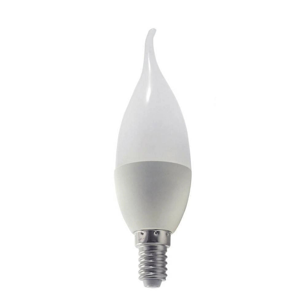 Trade Shop - Lampadina Led 6 Watt Colpo Di Vento Luce 6500k 3000k 4000k Illuminazione C3703 -