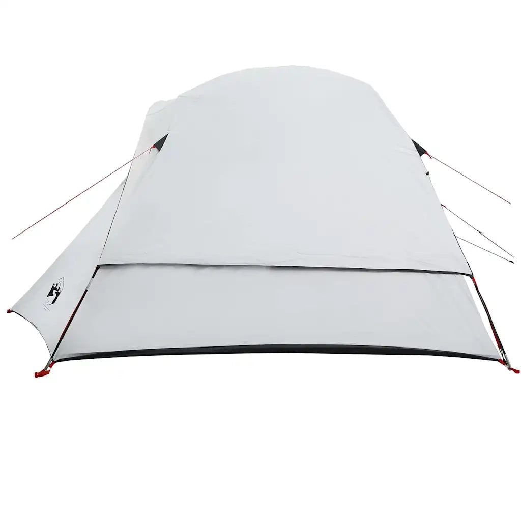 Tenda Familiare Cabina 6 Persone Bianca Tessuto Impermeabile