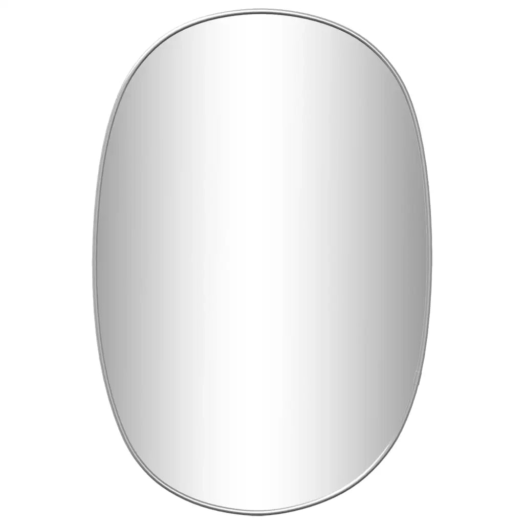 Specchio da Parete | Specchio decorativo Argento 50x35 cm