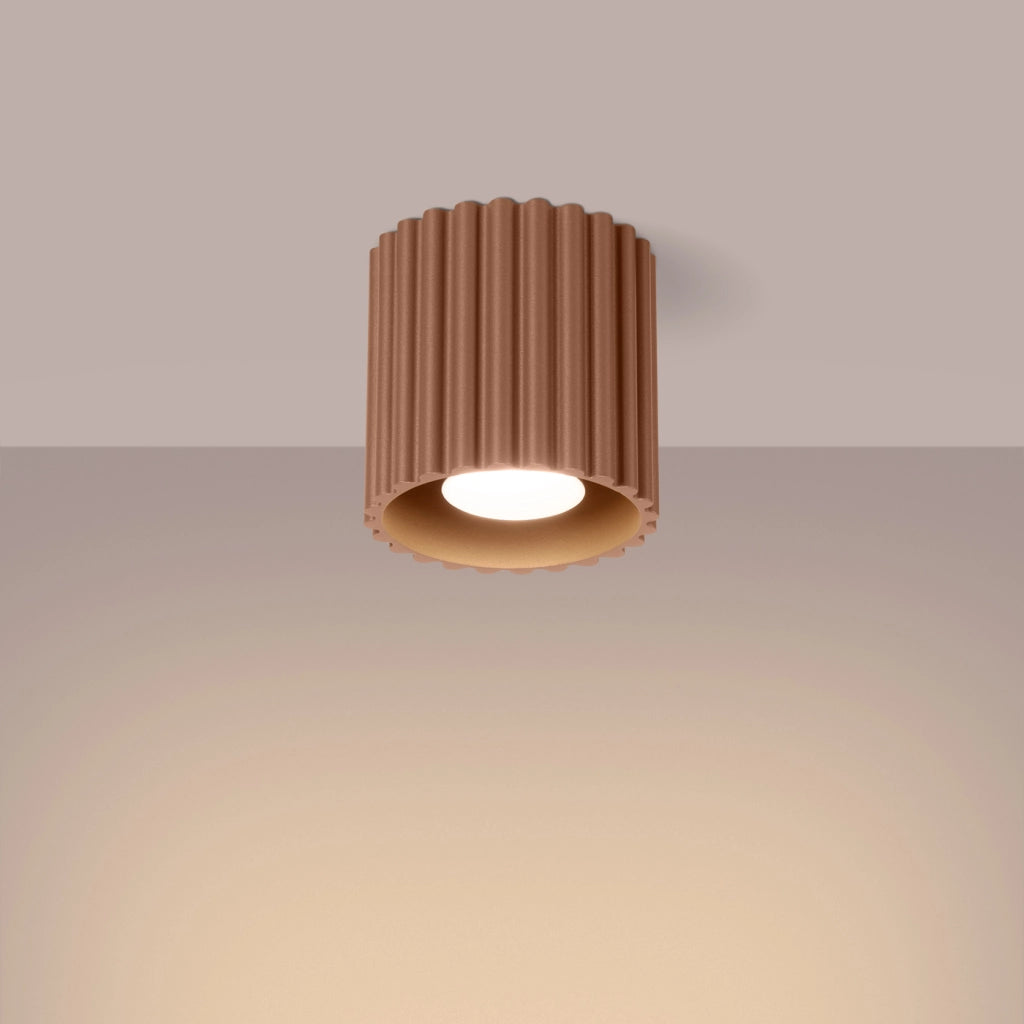 Lampada da soffitto AURA 1 moka GU10