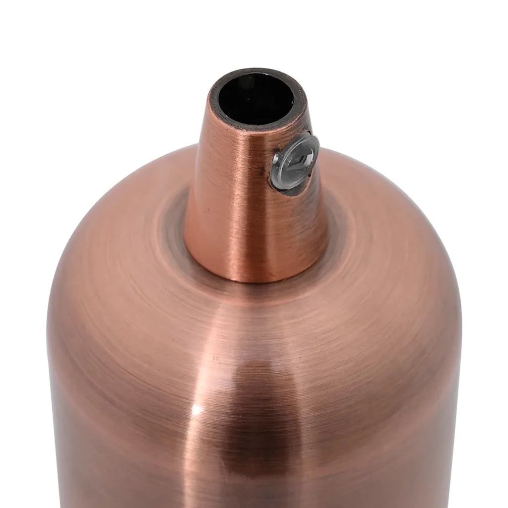 Portalampade 2 pz Rosso Bronzo E27 4106529