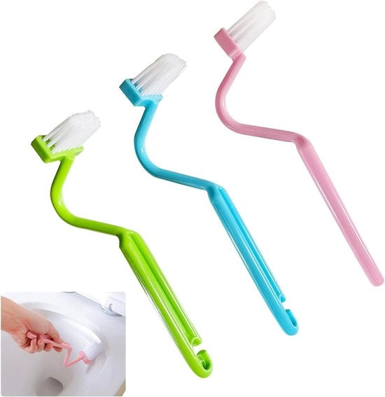 Set di spazzole per il water - pulizia efficace del water - 3 pezzi