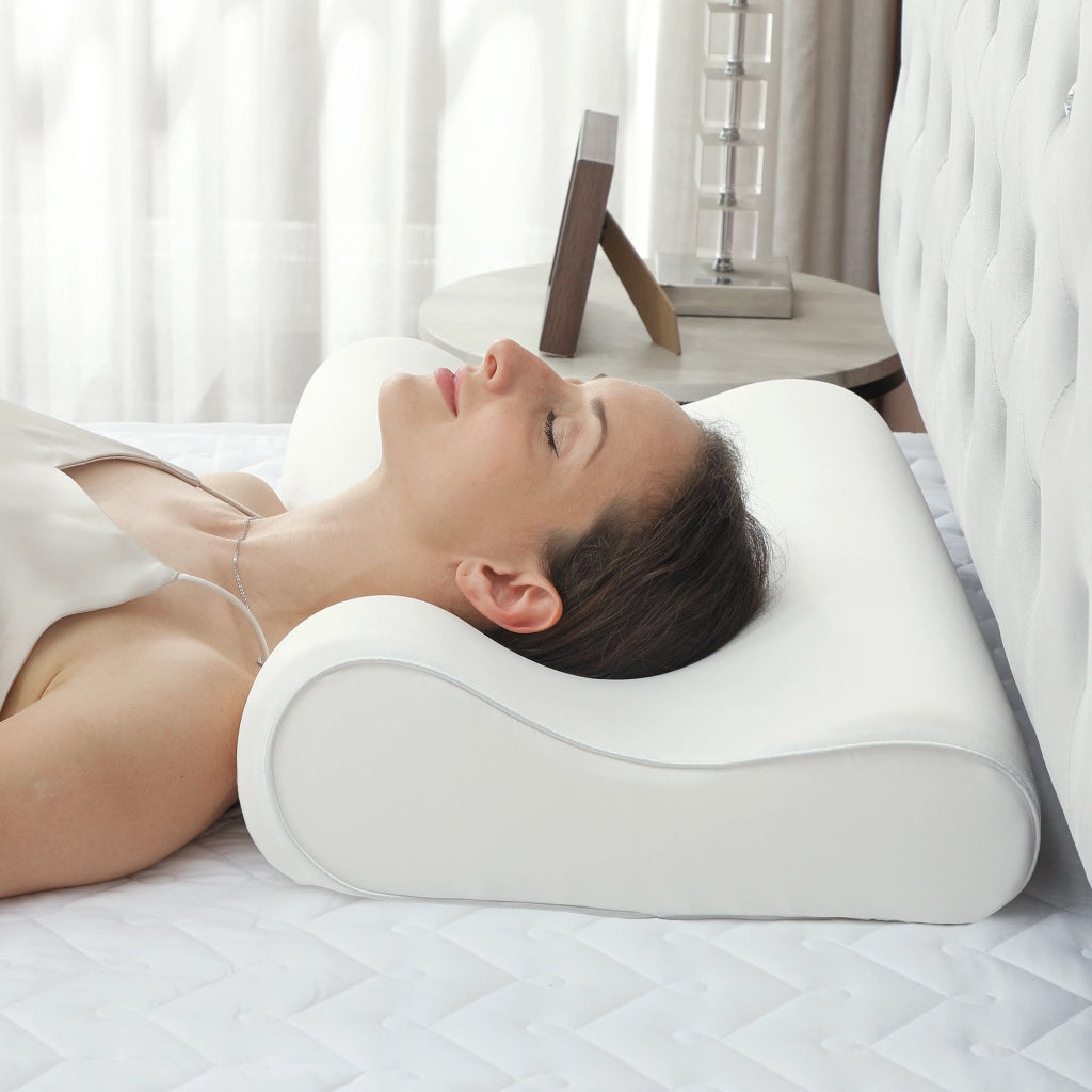 Cuscino Cervicale in Memory Foam ¨C Minimal ¨C Grigio