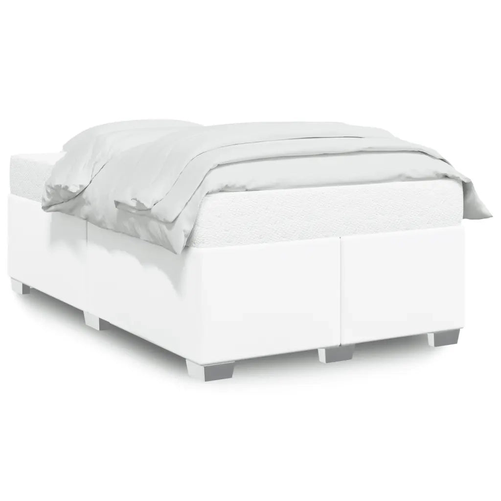 Giroletto senza Materasso Bianco 120x190 cm Similpelle 3284549