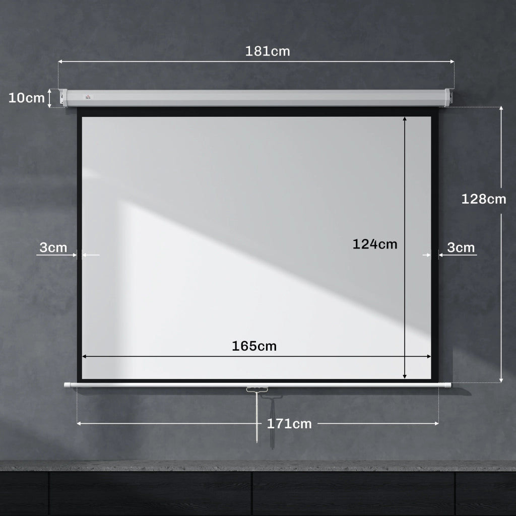 Schermo per Proiettore ¨C Minimal ¨C 84' 4:3 160¡ã da Soffitto o Parete