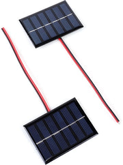 Pannello Solare - 1W - 3V - Silicio Polisaccaride - Fai da Te